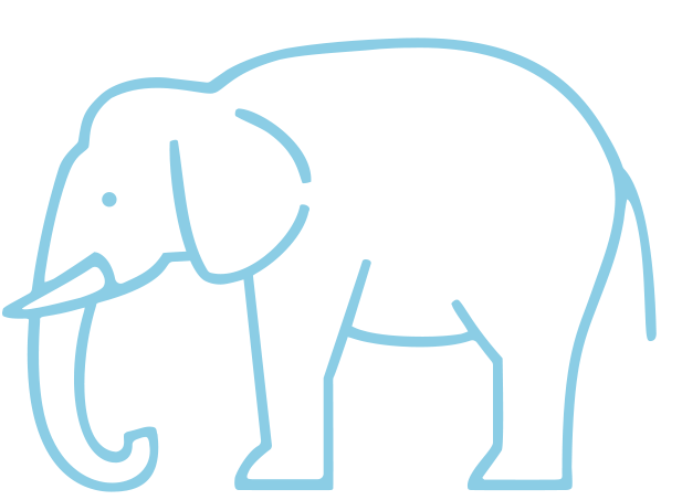 20,000kg CO2 = 3,300 adult male African elephants