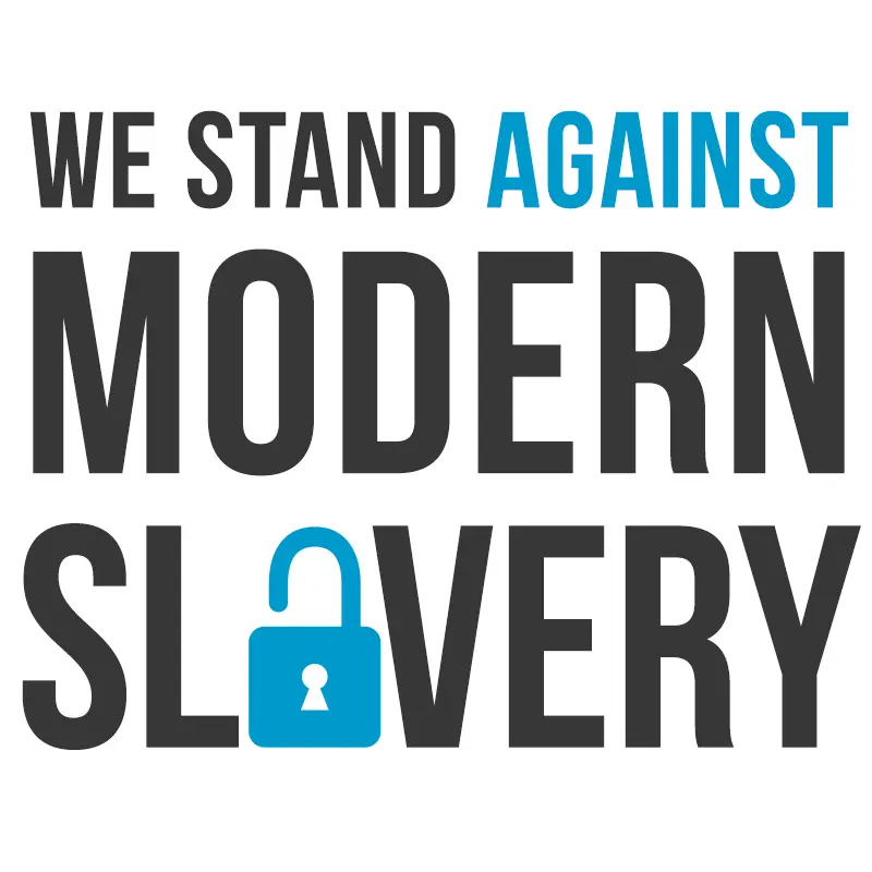 We stand against modern slavery