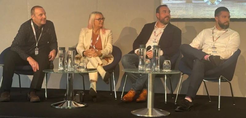 Sue Bywater-Read at the ADISA Conference in London, ITAD industry event