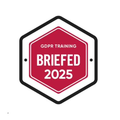 GDPR Trained Workforce logo certified by Briefed